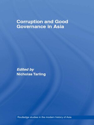 cover image of Corruption and Good Governance in Asia